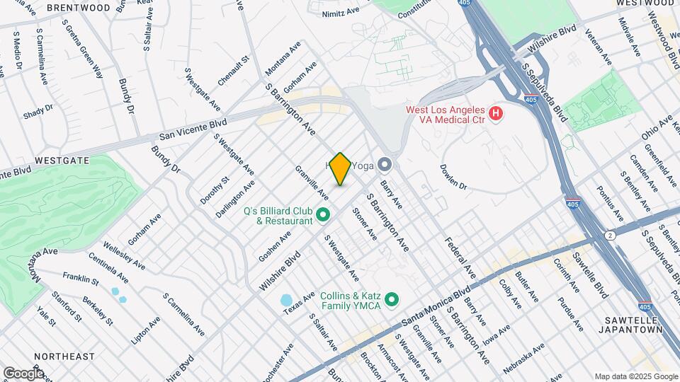 11738 Goshen Ave Map and Location Details
