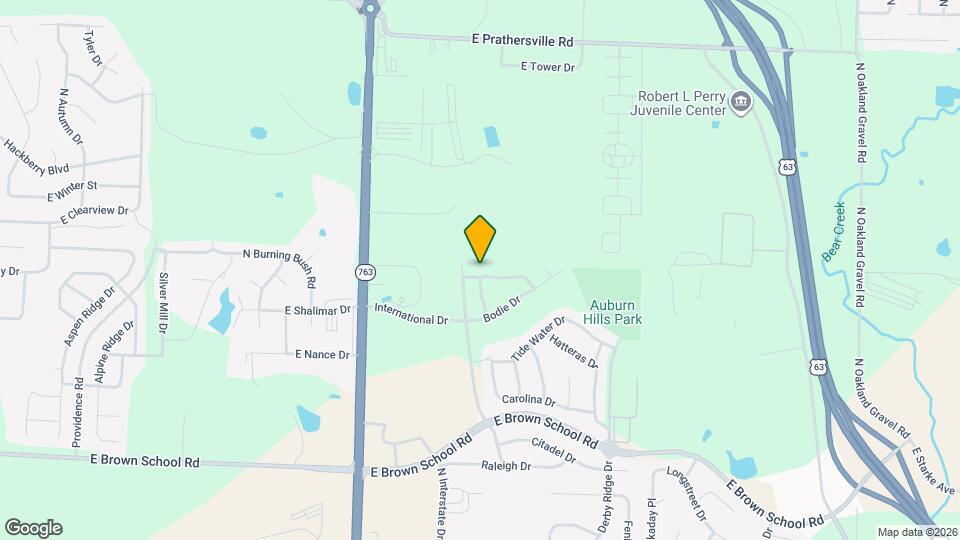 1405 Greensboro Dr Map and Location Details