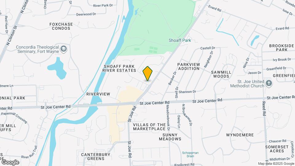 3519 Shoaff Park River Dr Map and Location Details