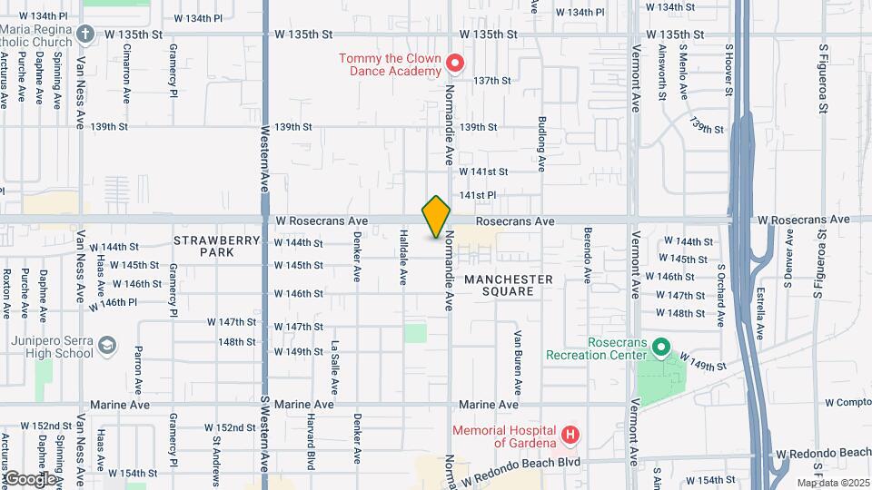 1417 W 145th St Map and Location Details