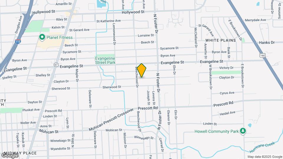 4664 Clayton Dr Map and Location Details