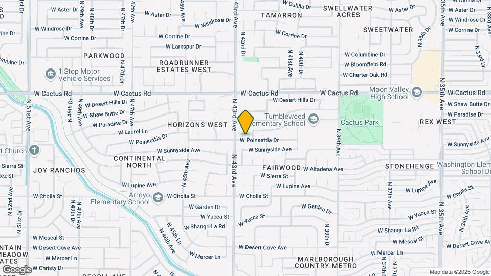 11815 N 42nd Dr Map and Location Details