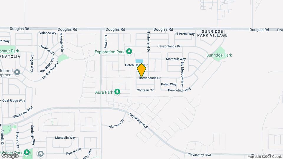 4283 Borderlands Dr Map and Location Details