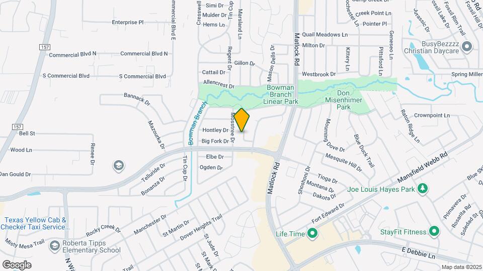 819 W Lonesome Dove Trail Mapa y Detalles de la Ubicación