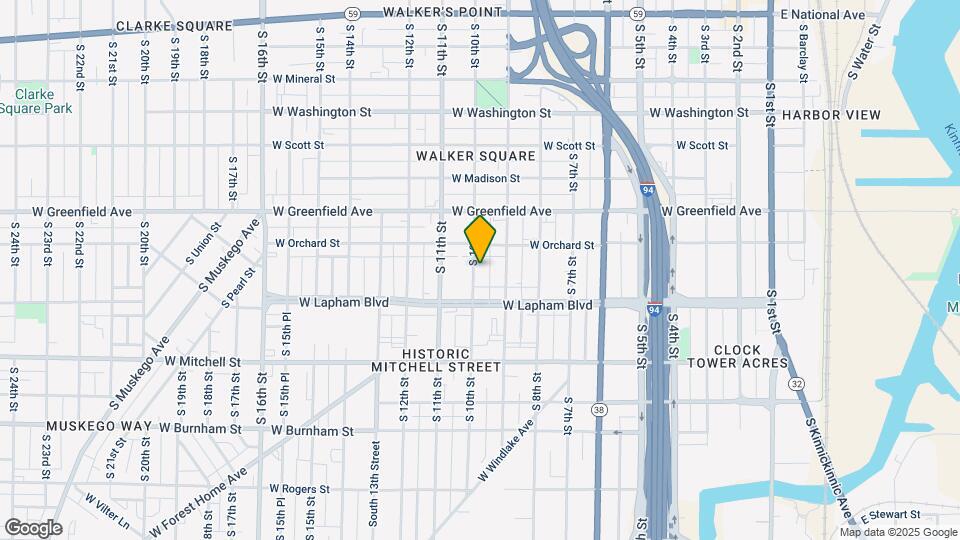 1534 S 10th St Map and Location Details