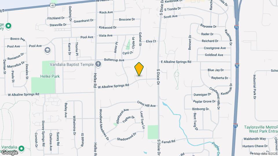 285 W Alkaline Springs Rd Map and Location Details