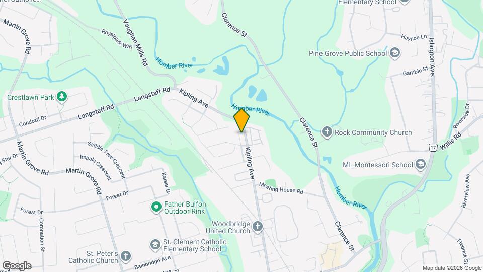 8326 Kipling Ave Map and Location Details