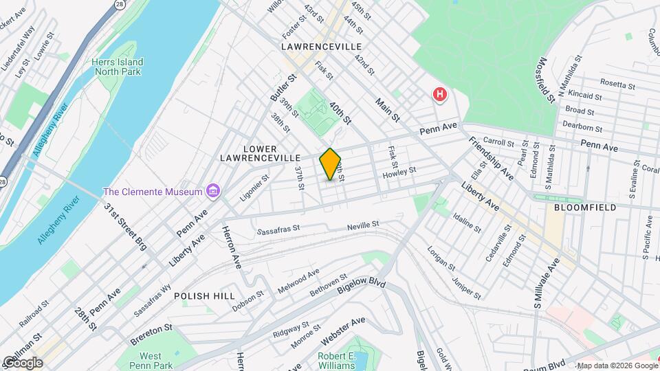 3817 Howley St Mapa y Detalles de la Ubicación