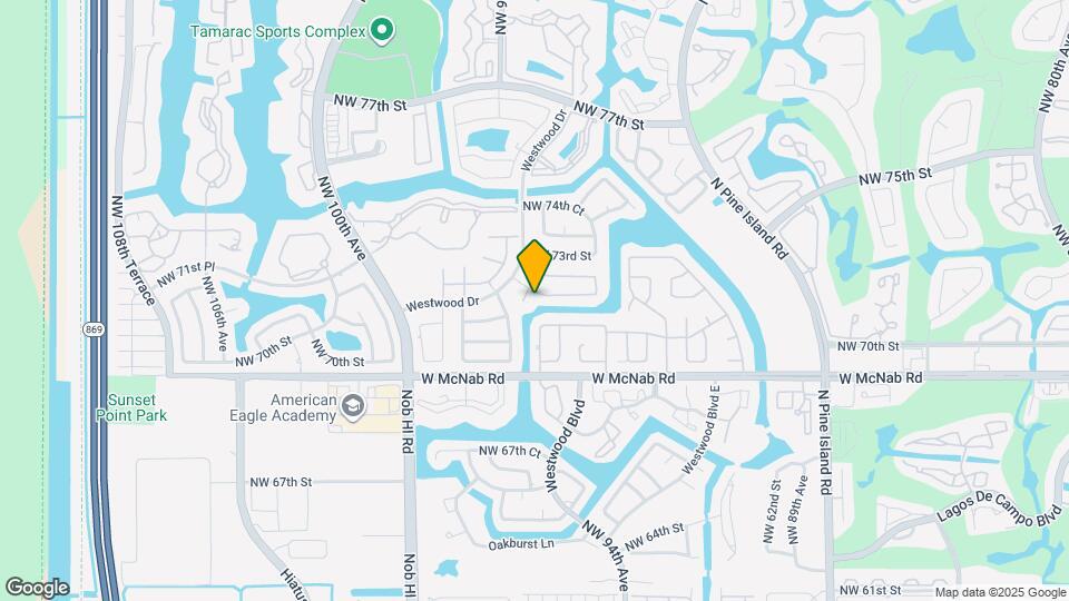 9602 NW 72nd St Map and Location Details