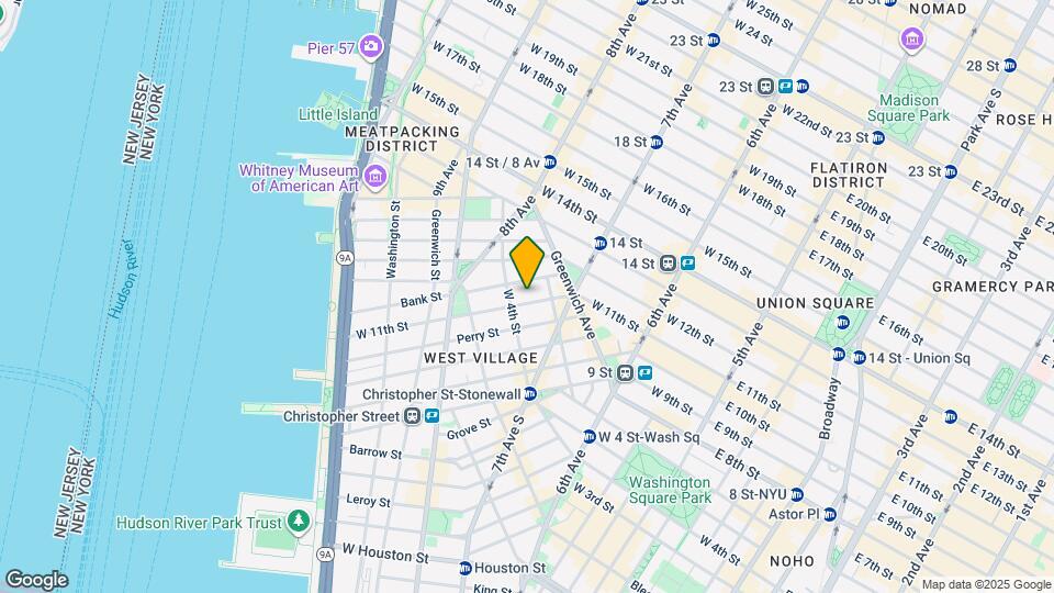 241 W 11th St, Unit 2B Map and Location Details
