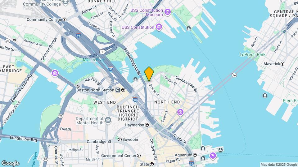 164 Prince St, Unit 2 Map and Location Details