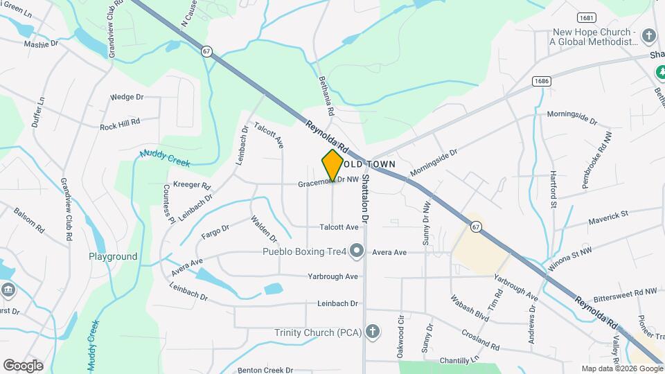 4709 Evelyn Rd NW Map and Location Details