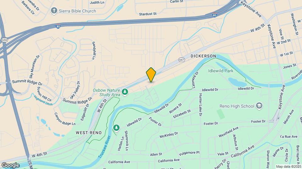 2540 Dickerson Rd Mapa y Detalles de la Ubicación