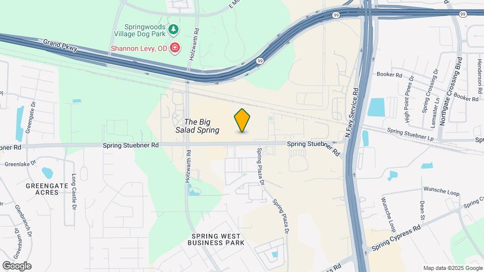 Echo Lake at Springwoods Village Map and Location Details