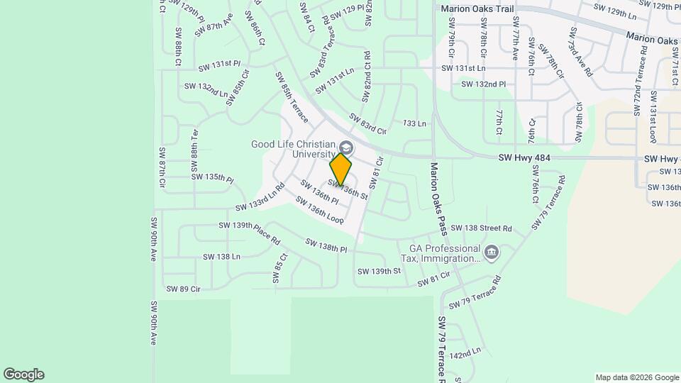 8330 SW 136th St Map and Location Details