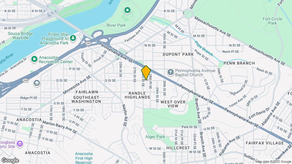 2803 Q St SE Map and Location Details