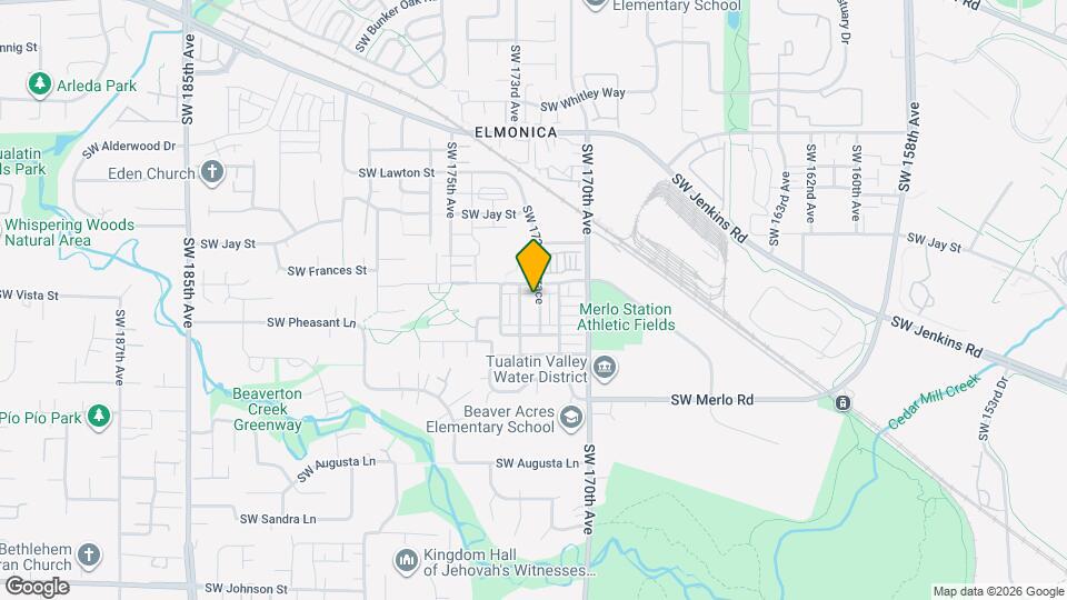 1615 SW 172nd Terrace Map and Location Details