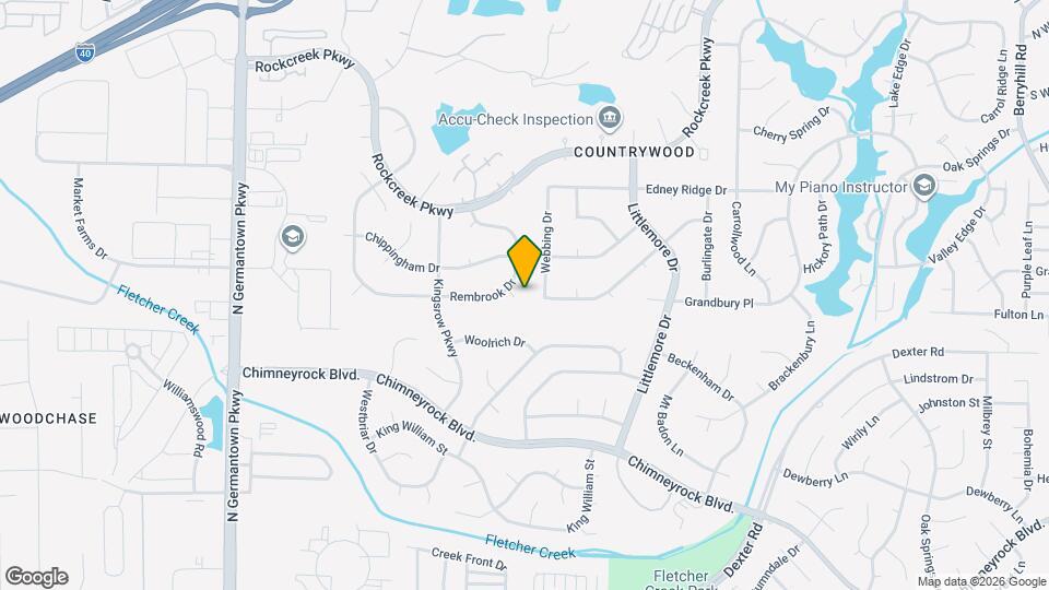 2156 Tramway Pl Mapa y Detalles de la Ubicación