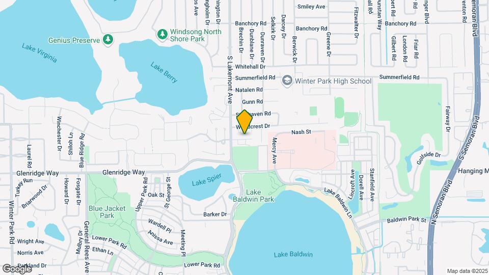 1945 Lanier Ct Map and Location Details