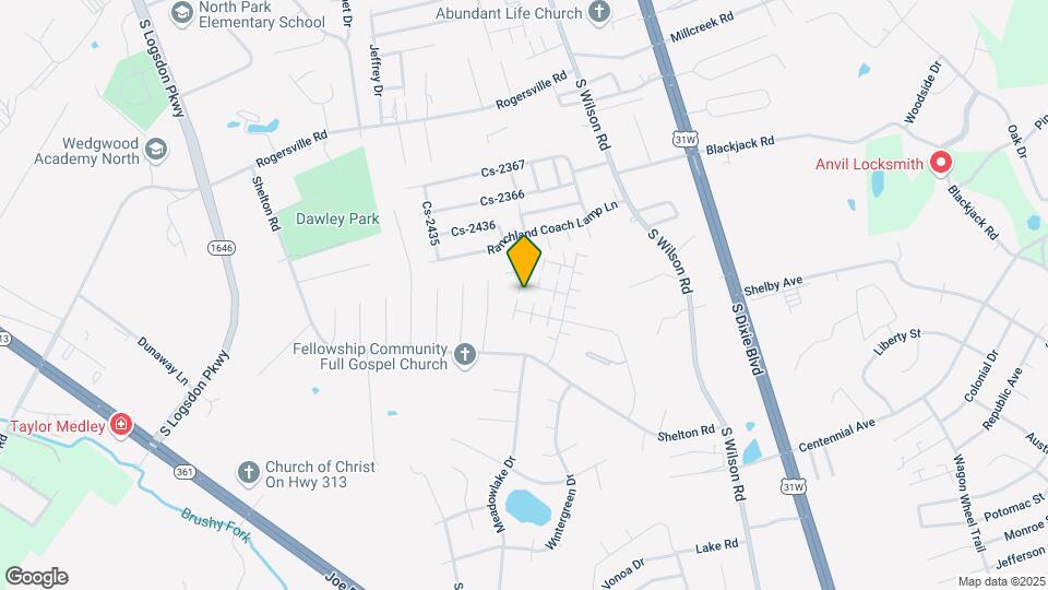 109 Kenilworth Ct Map and Location Details