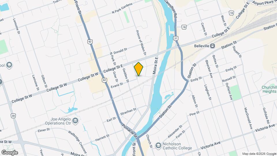 59-61 St Charles St Map and Location Details