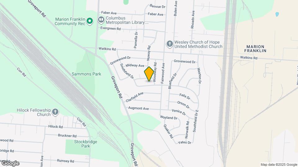 1336 Southfield Dr S Map and Location Details