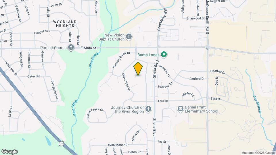 710 Old Creek Rd Map and Location Details