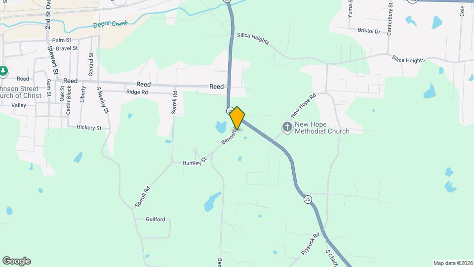 1520 Bennett Map and Location Details