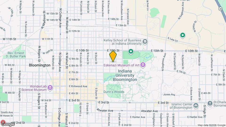 713 E 8th St Mapa y Detalles de la Ubicación