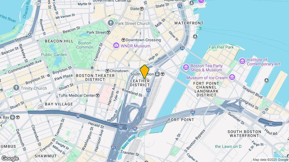 96 South St Map and Location Details