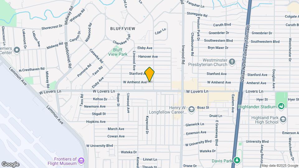 4922 W Amherst Ave Map and Location Details