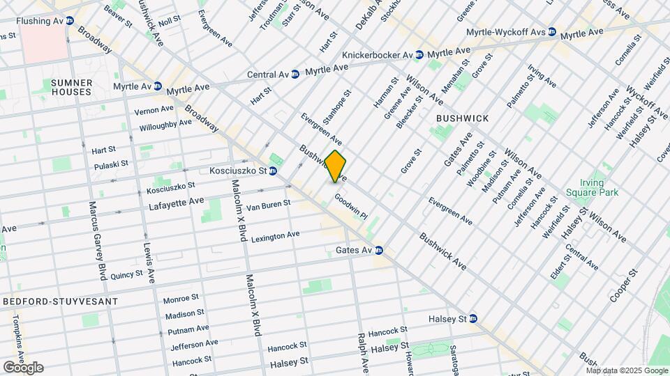 1071 Greene Ave, Unit 1B Map and Location Details