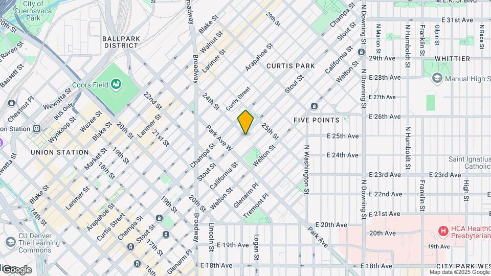 770 24th St Map and Location Details