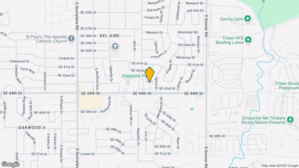 4313 Edinburg Way Map and Location Details