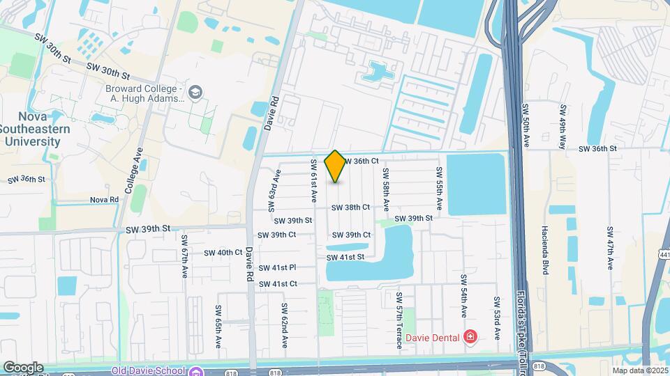 3741 SW 60th Ave Map and Location Details