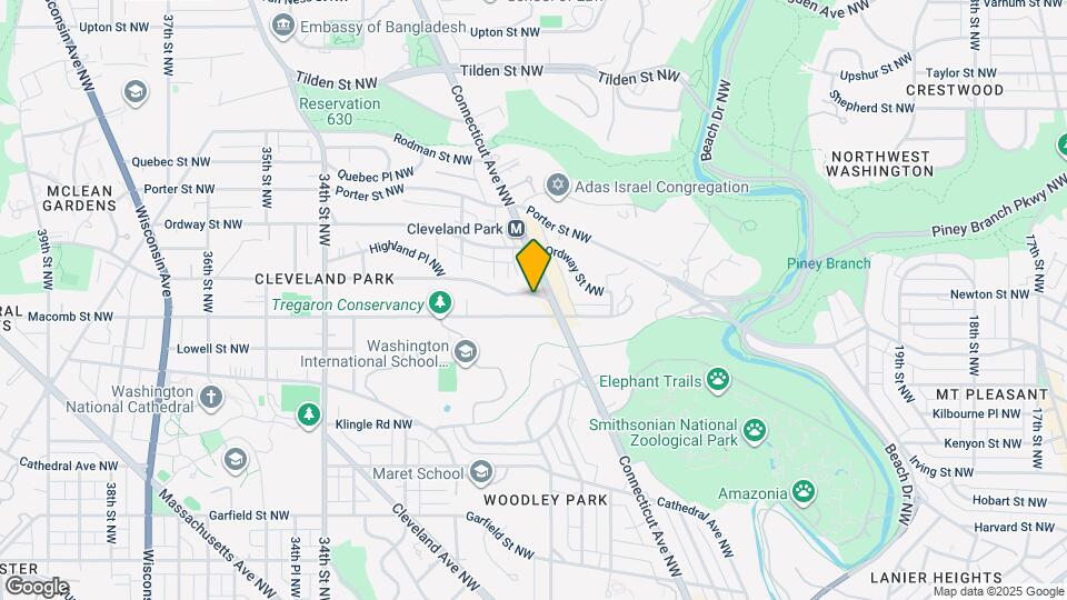 2922 Newark St NW Map and Location Details