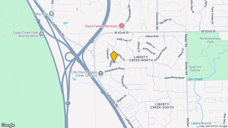 6029 Polonius Ln Map and Location Details