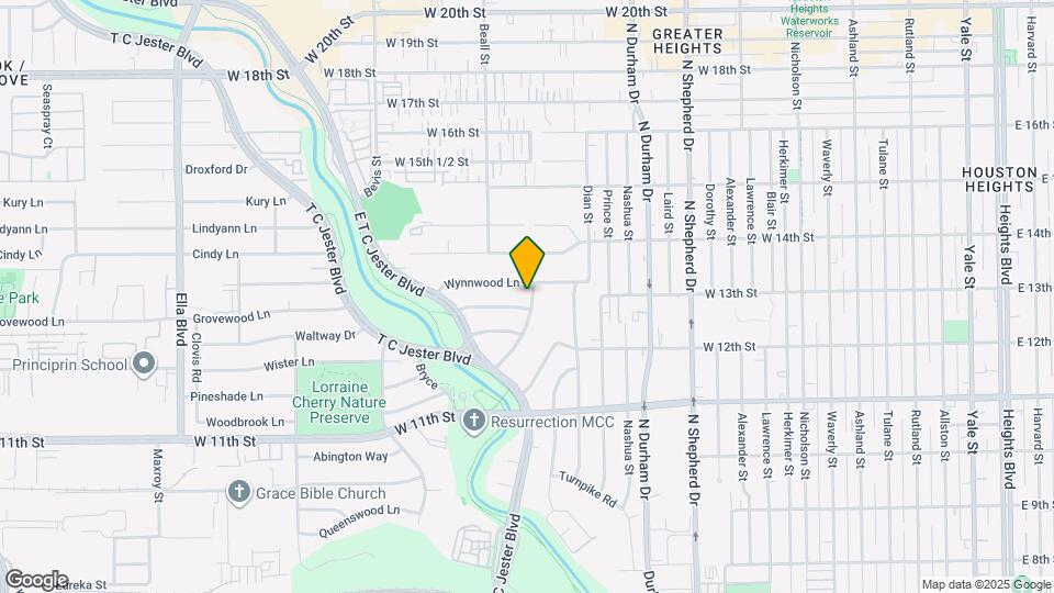 1229 Timbergrove Ln Map and Location Details