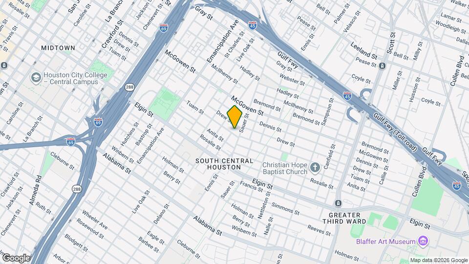 2815 Tuam St Map and Location Details
