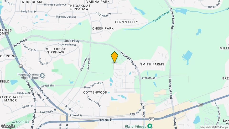 1813 Kauri Cliffs Dr Map and Location Details