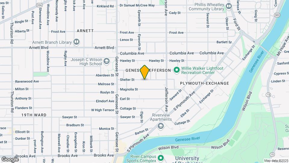 107 Shelter St Map and Location Details