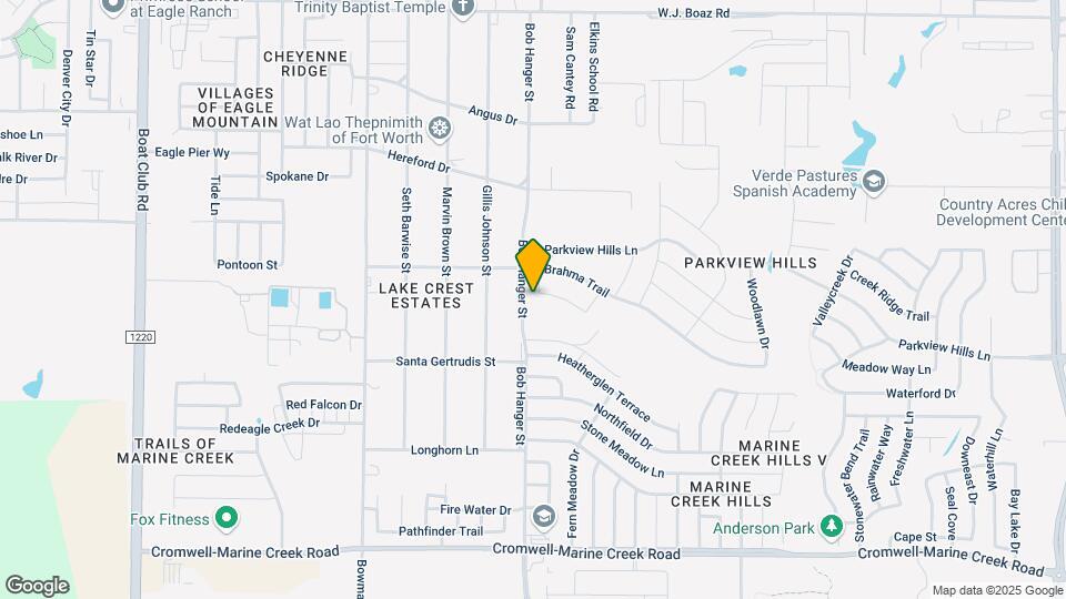 6028 Parkview Hills Ln Map and Location Details