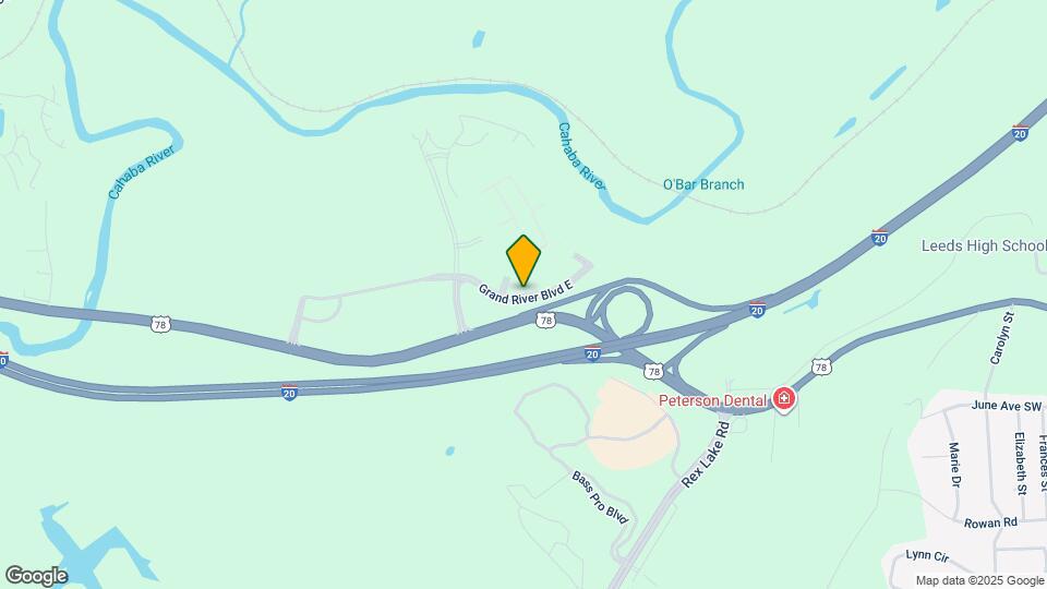 1005 Grand River Blvd E Map and Location Details