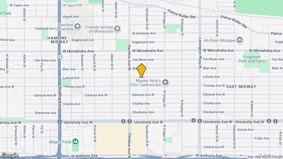 1296-1298 Lafond Ave Map and Location Details