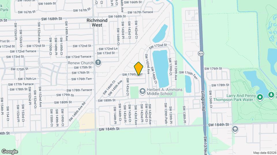 14259 SW 177th St Map and Location Details
