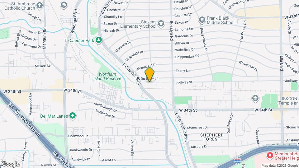 2722 Oakwood Crst Ln Map and Location Details