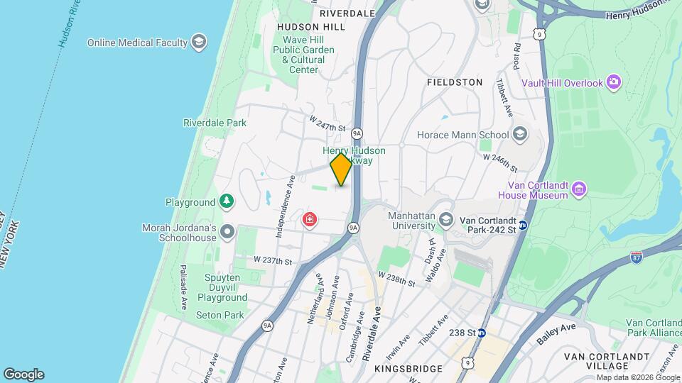 4525 Henry Hudson Pkwy Map and Location Details
