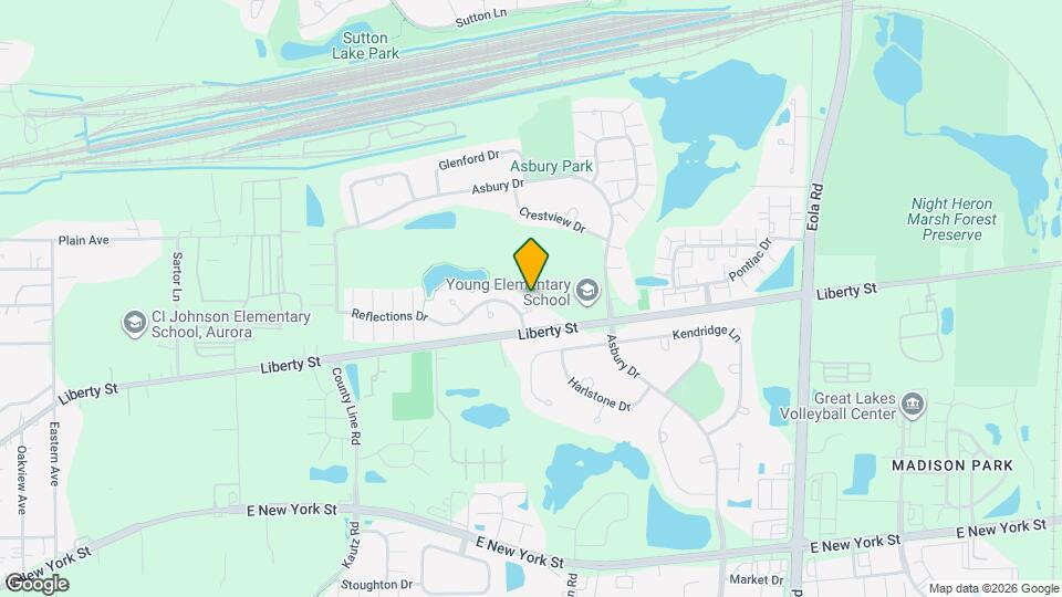 2526 Looking Glass Ct Map and Location Details