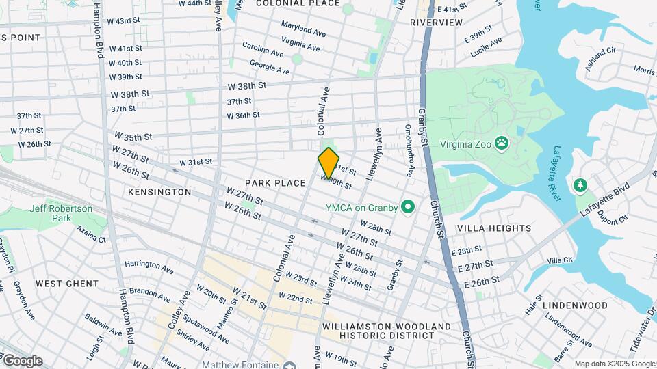 417 W 30th St Map and Location Details