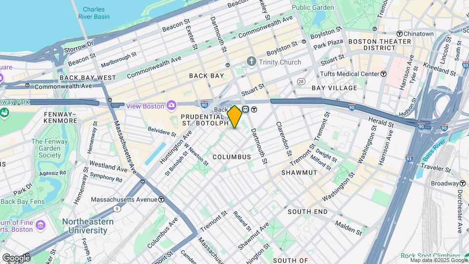 22 Yarmouth St, Unit 2A Map and Location Details